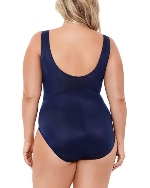 2024 Miraclesuit Women's Plus Solid Palma One Piece (More colors available) - 6518885W