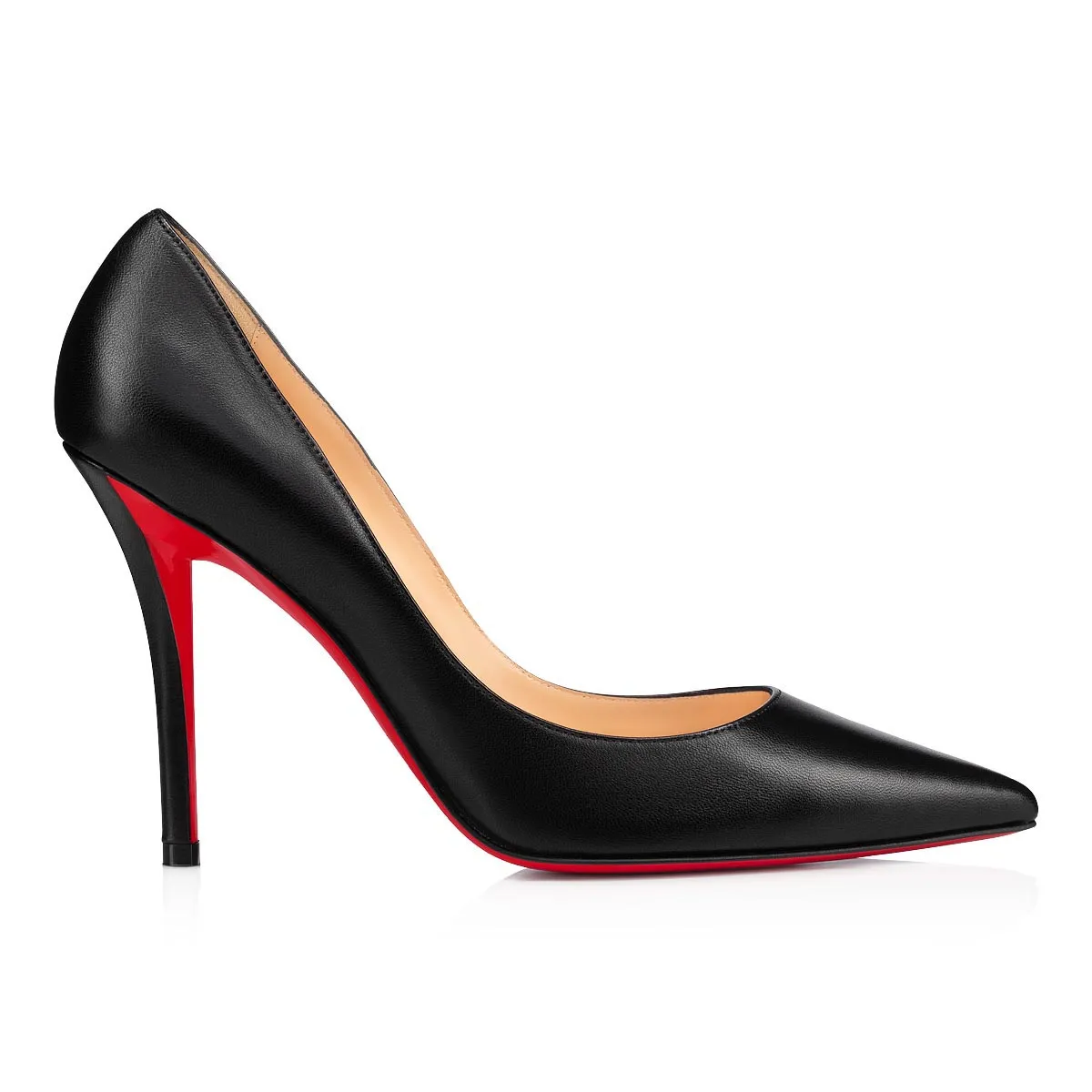 Apostrophy Pump 100 mm Pumps - Nappa leather - Black - Women