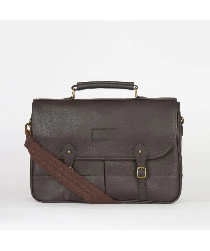 Barbour Leather Briefcase