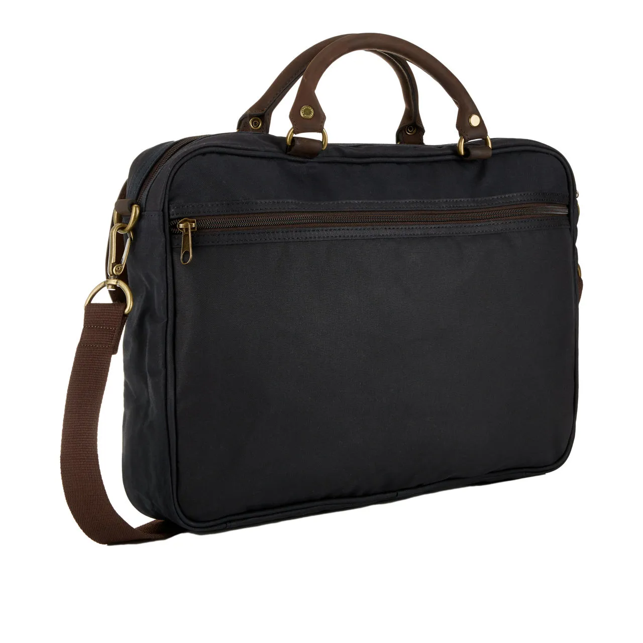 BARBOUR Wax Leather Briefcase - NY91