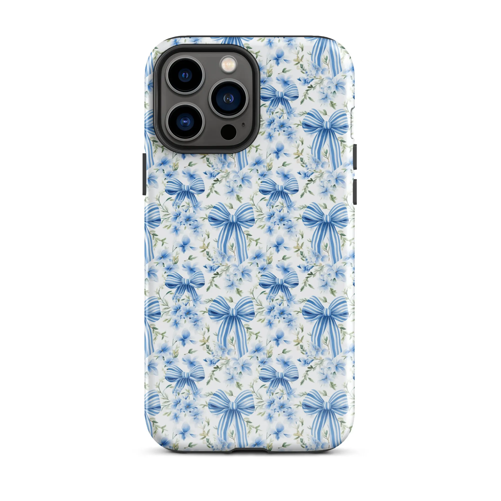 Blue Ribbon Bows Tough Case for iPhone®