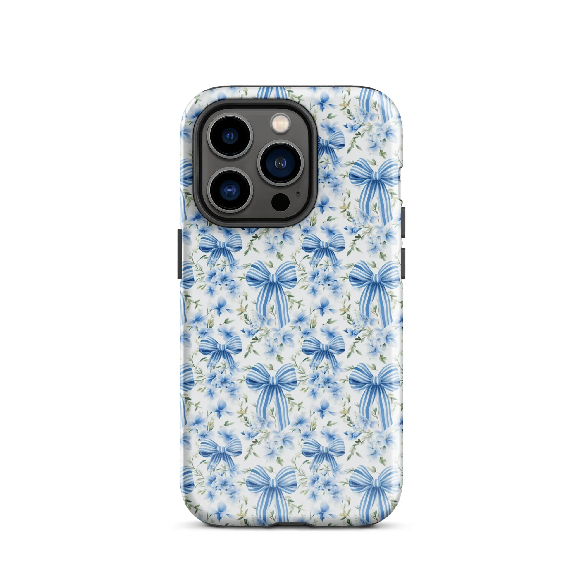 Blue Ribbon Bows Tough Case for iPhone®