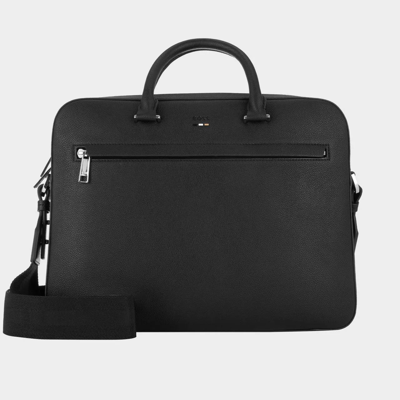 BOSS Ray Faux Leather Briefcase - 001