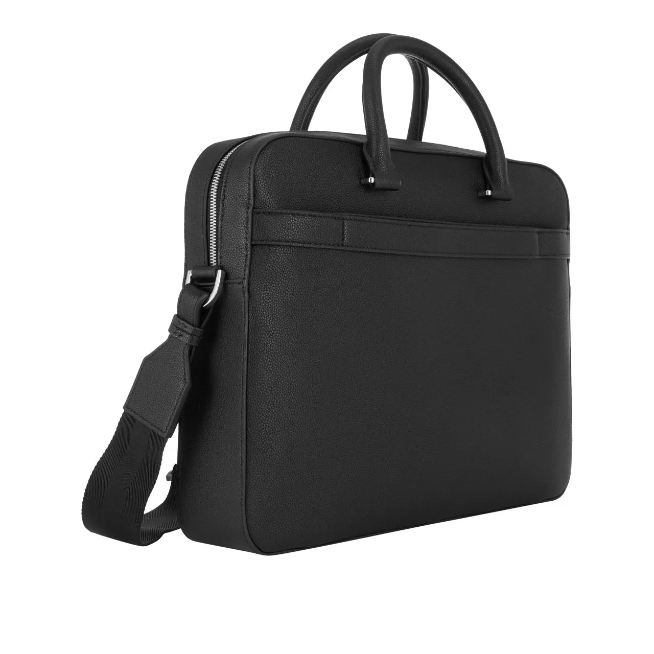 BOSS Ray Faux Leather Briefcase - 001