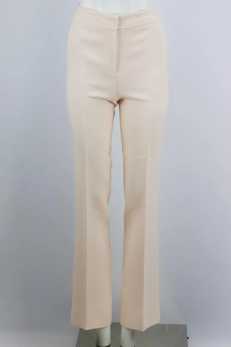 BOTTEGA VENETA WOOL CREPE WIDE LEG PANTS IT 38 UK 6