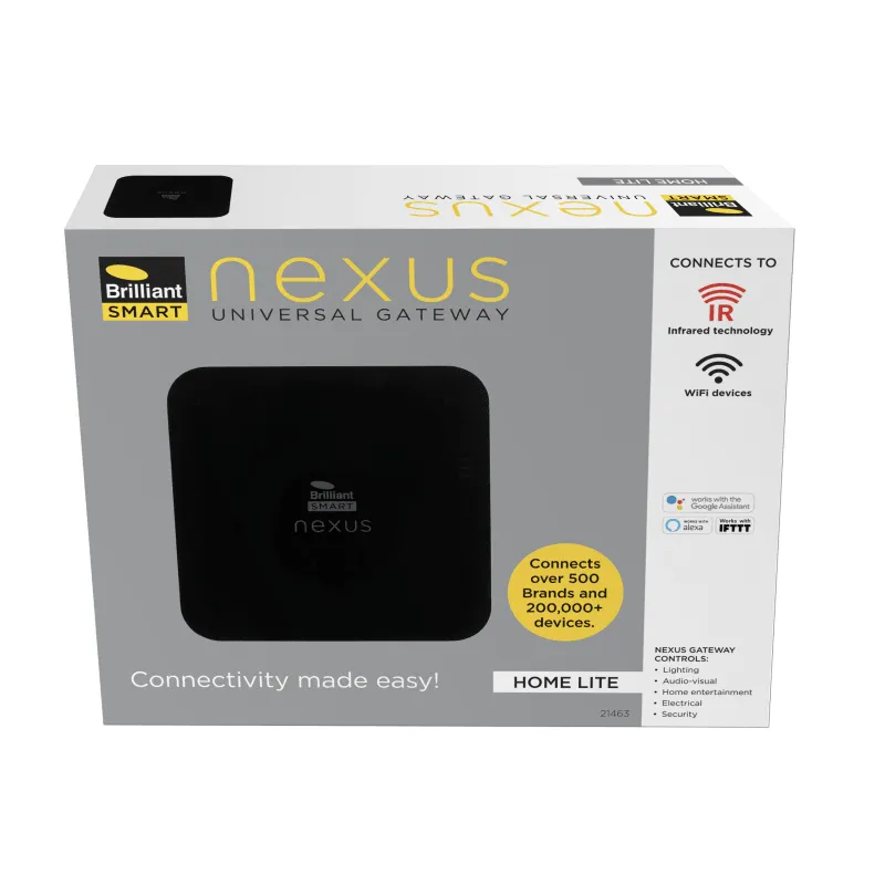 Brilliant Smart Nexus Home Lite Smart Home WiFi and Infrared