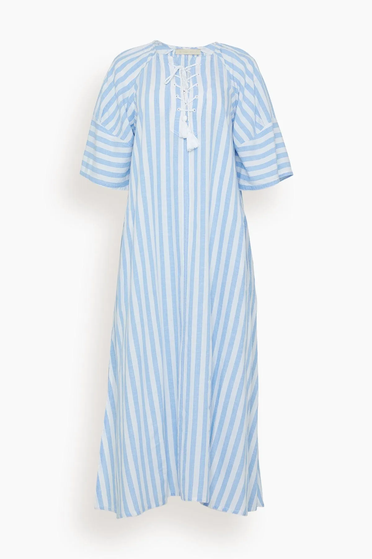 Brooklyn Dress in Bleu/Blanc