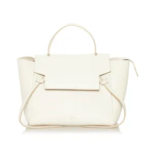 Celine Mini Belt Leather Satchel (SHG-35746)