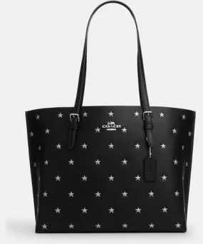 Coach Mollie Tote Bag With Star Print