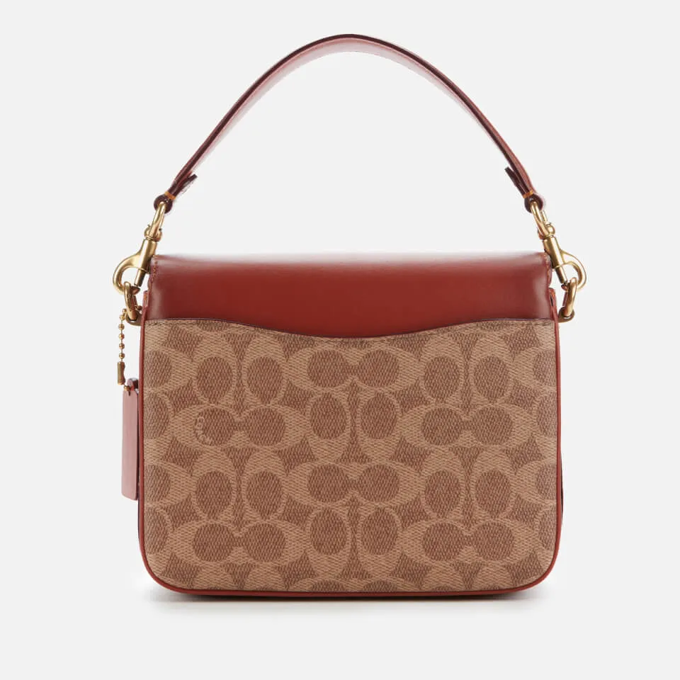 Coach Signature Cassie Coated Canvas Crossbody 19 Bag