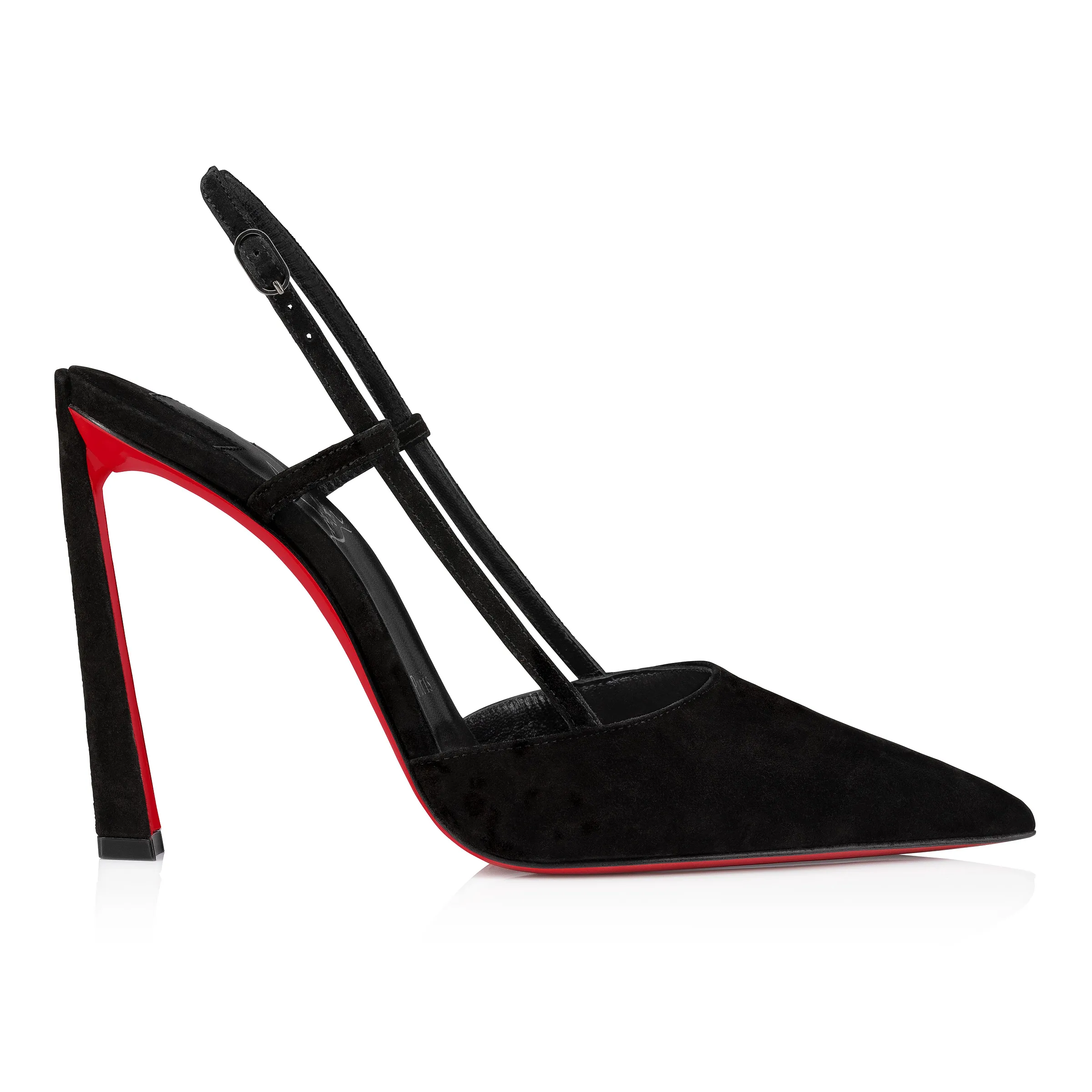 Condoroline 100 mm Sling back pumps - Veau velours - Black - Women