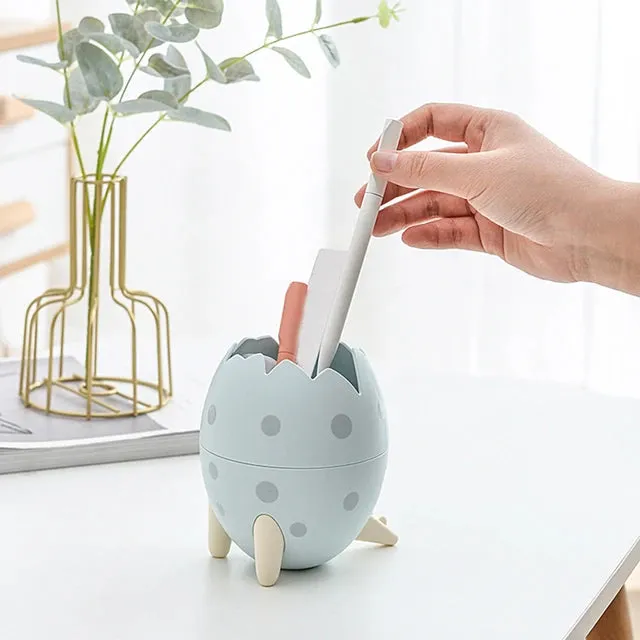 Dinosaur Egg Shape Pencil Holder