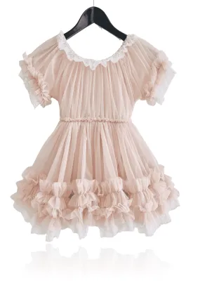 DOLLY by Le Petit Tom  PORCELAIN DOLLY DRESS ballet pink