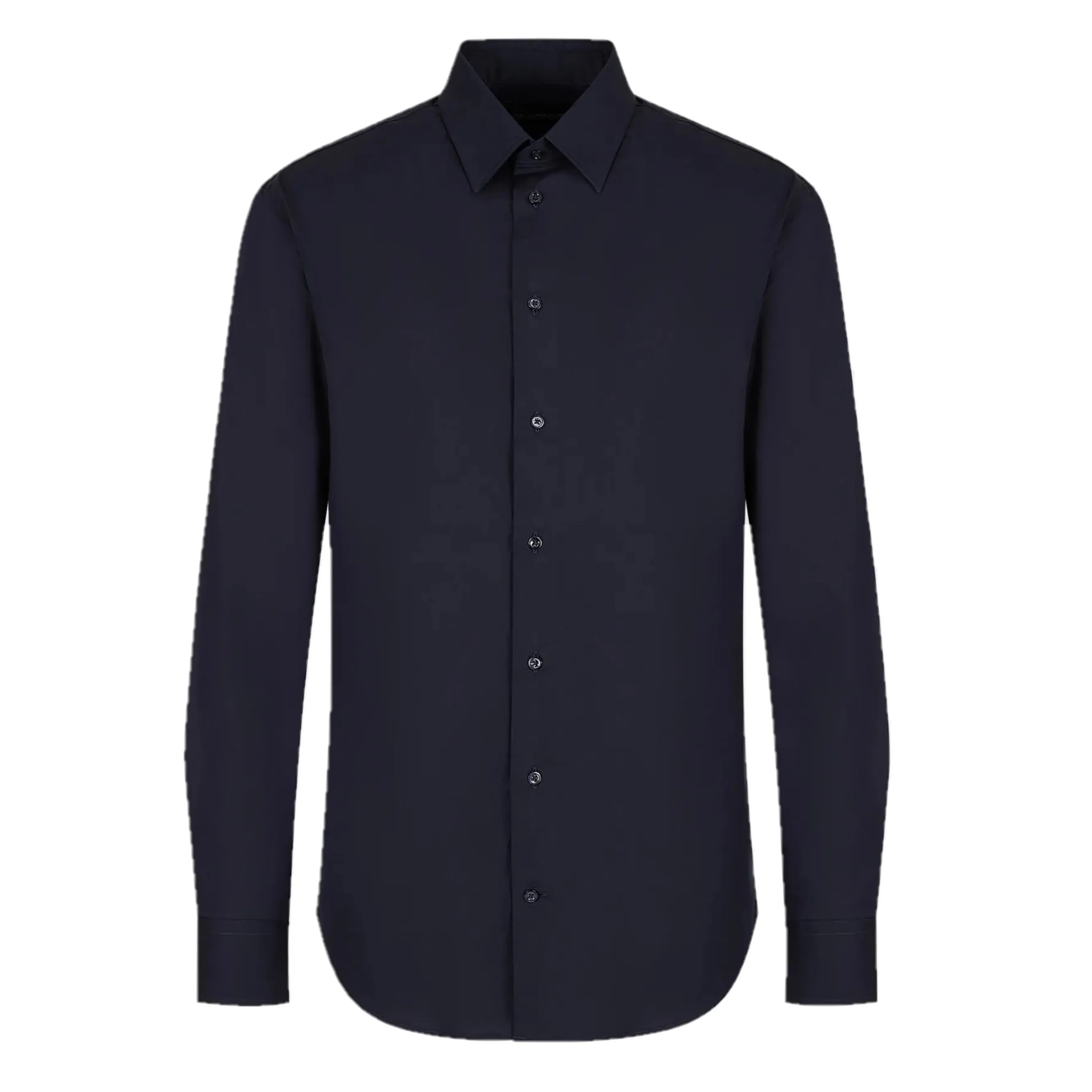 Emporio Armani Navy Blue Dress Shirt