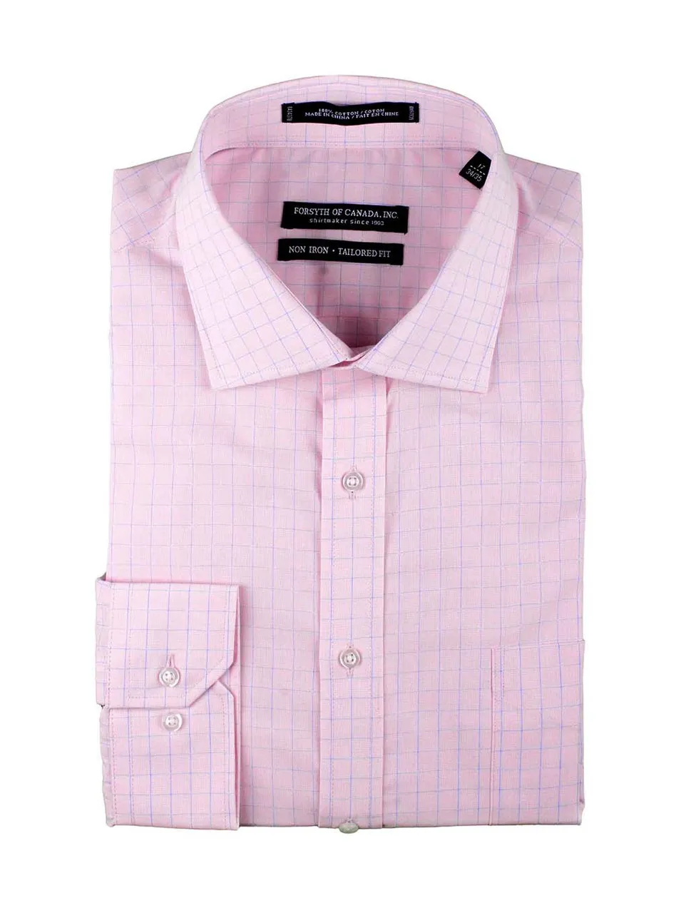 End on End Check Dress Shirt | Forsyth