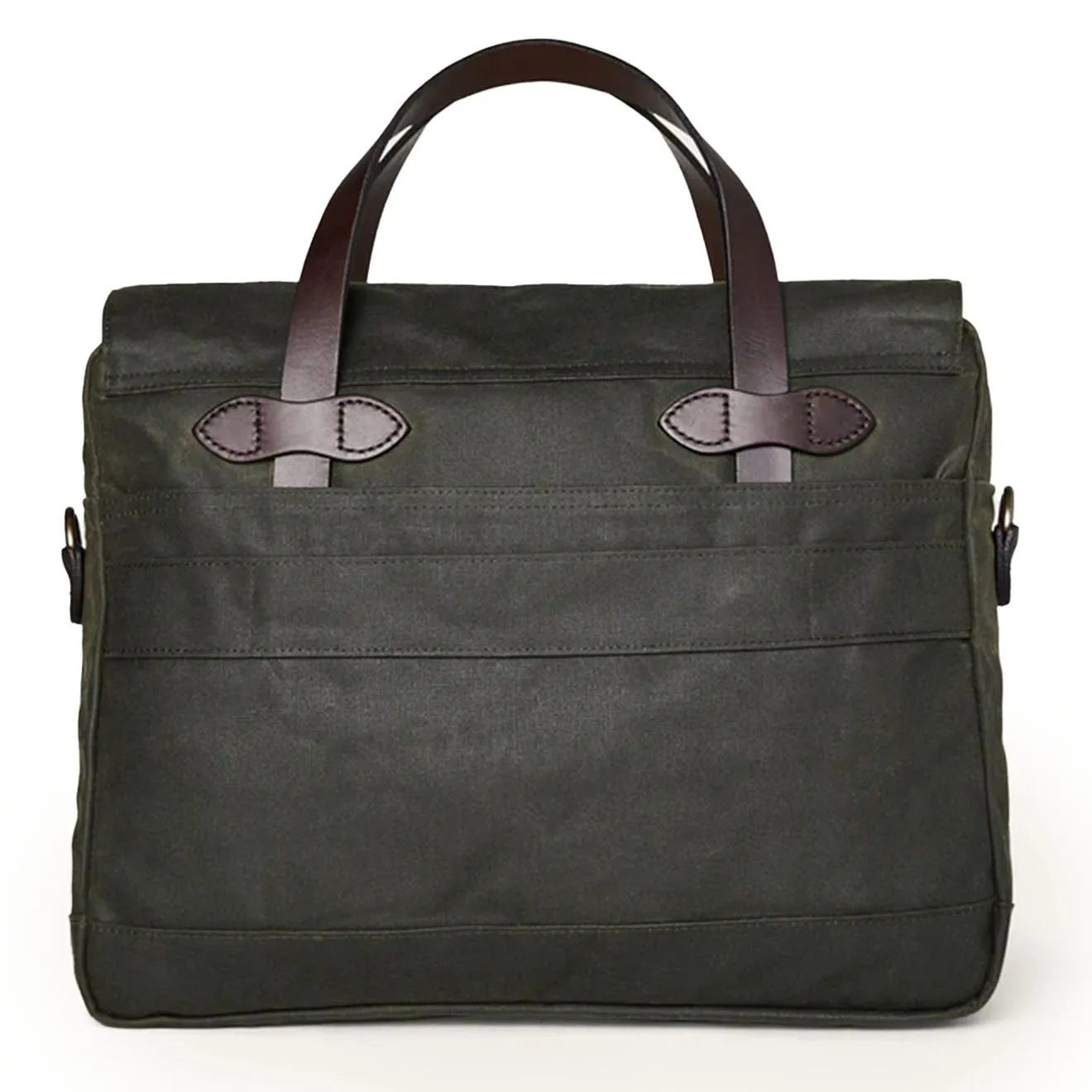 Filson 24-Hour Tin Cloth Briefcase Otter Green