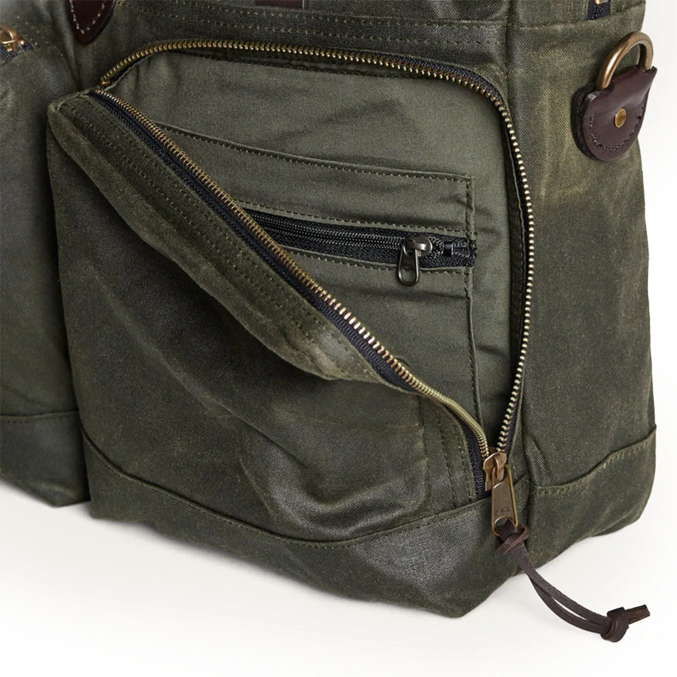 Filson 24-Hour Tin Cloth Briefcase Otter Green