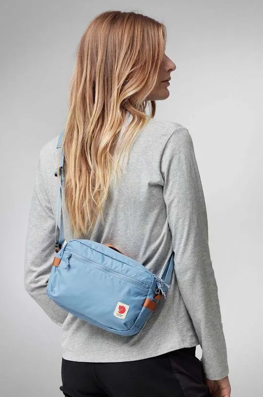 Fjallraven small items bag High Coast Crossbody blue color F23227.543