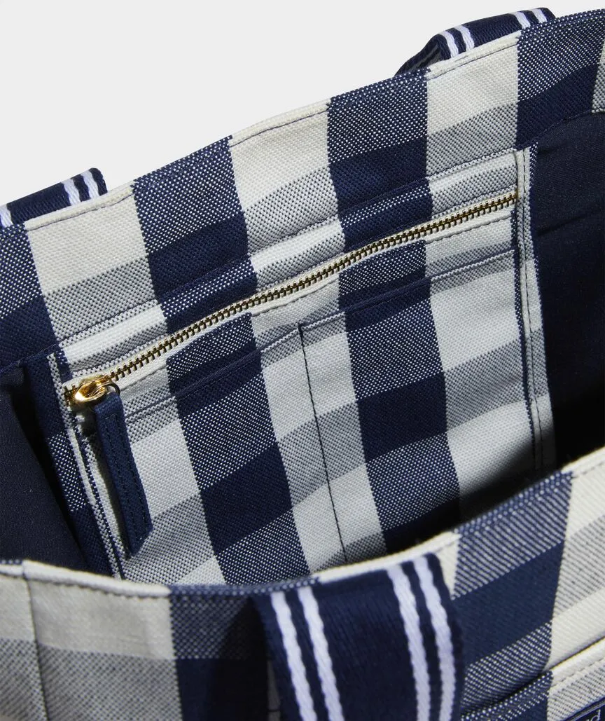 Gingham Tote