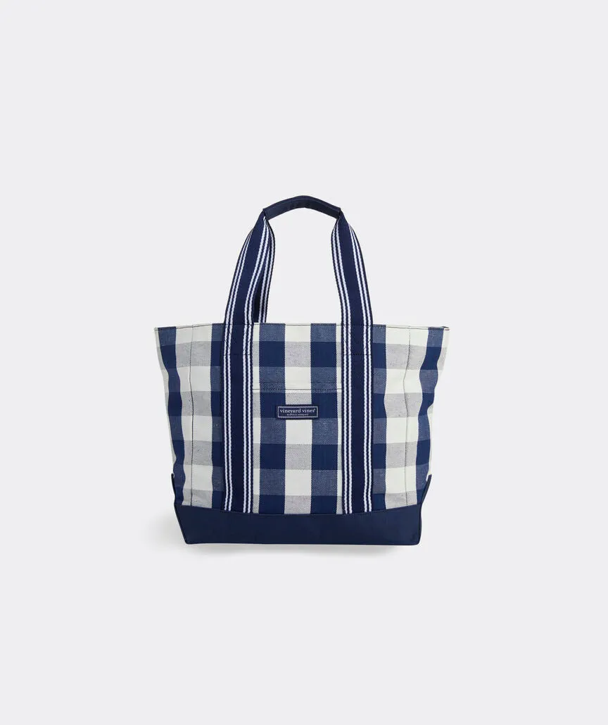 Gingham Tote