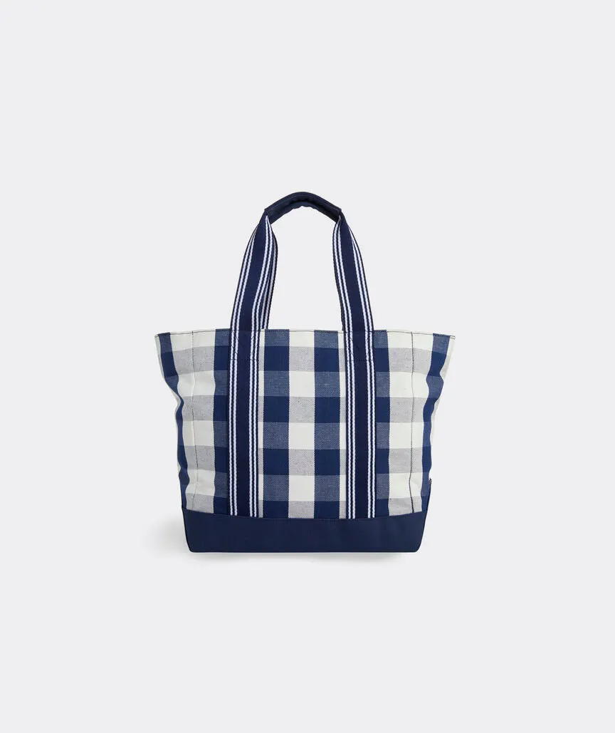 Gingham Tote