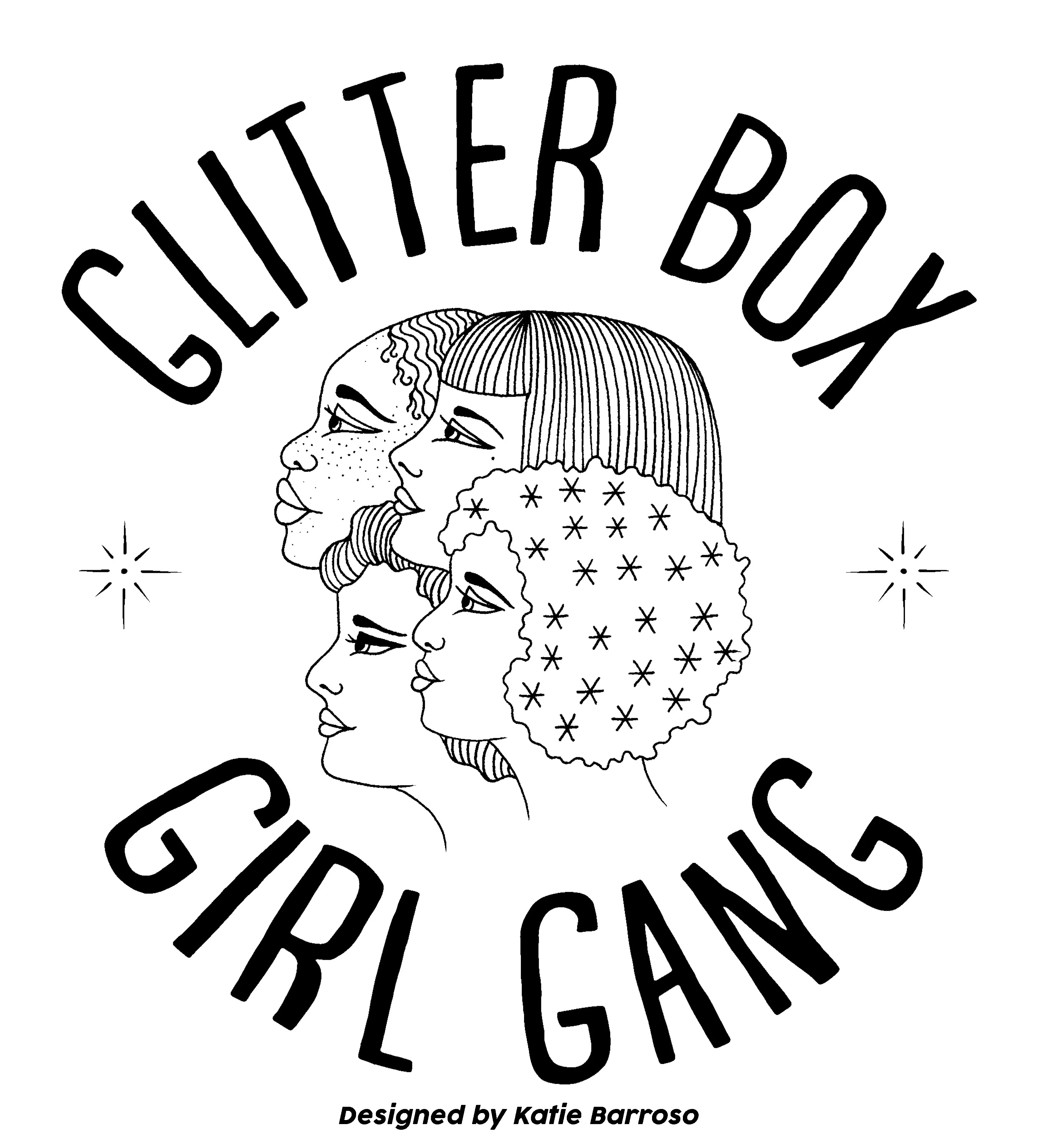 Glitter Box Girl Gang Tank by Glitter Box Goods