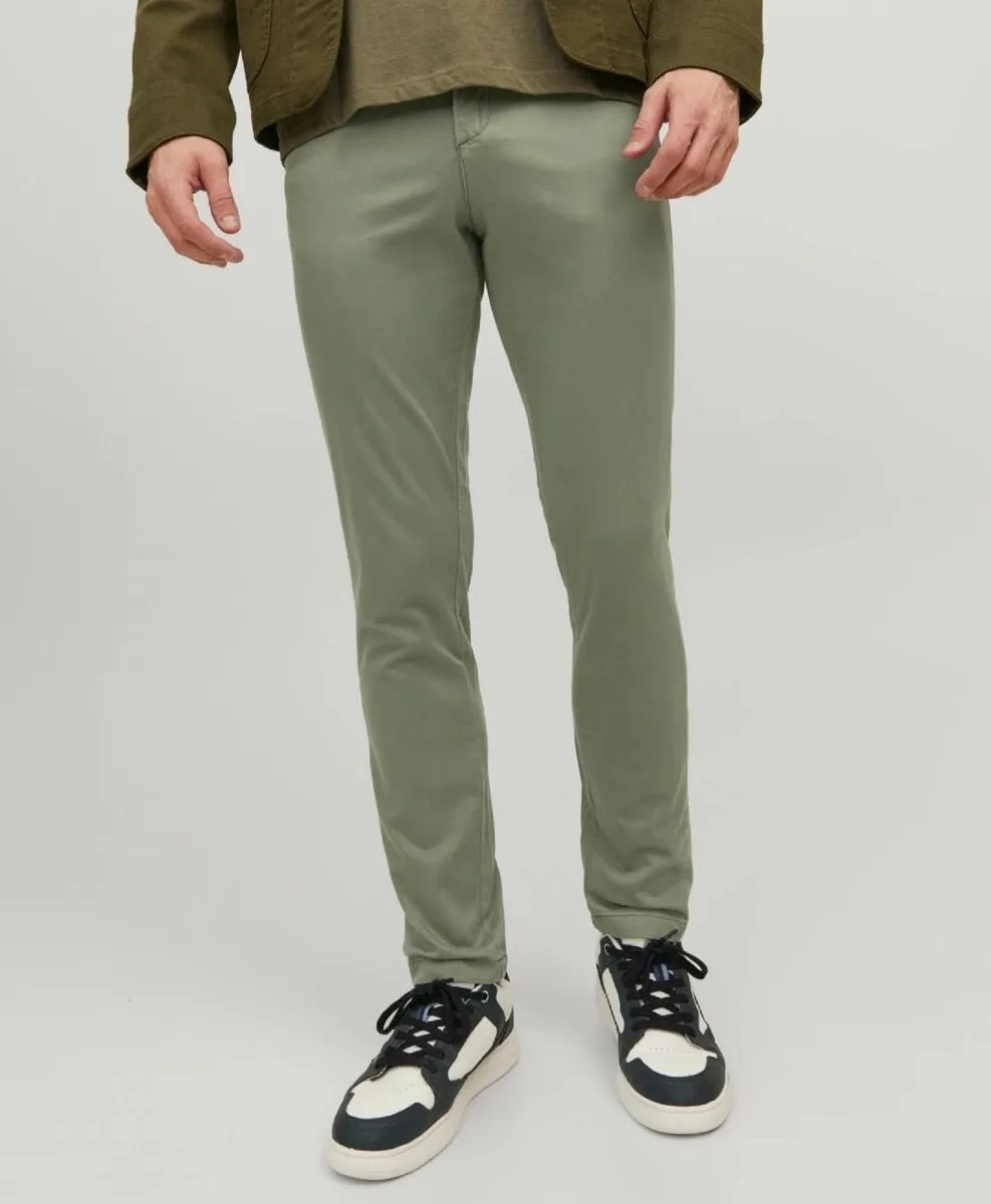 Jack & Jones Marco Bowie Slim Chinos Deep Lichen Green