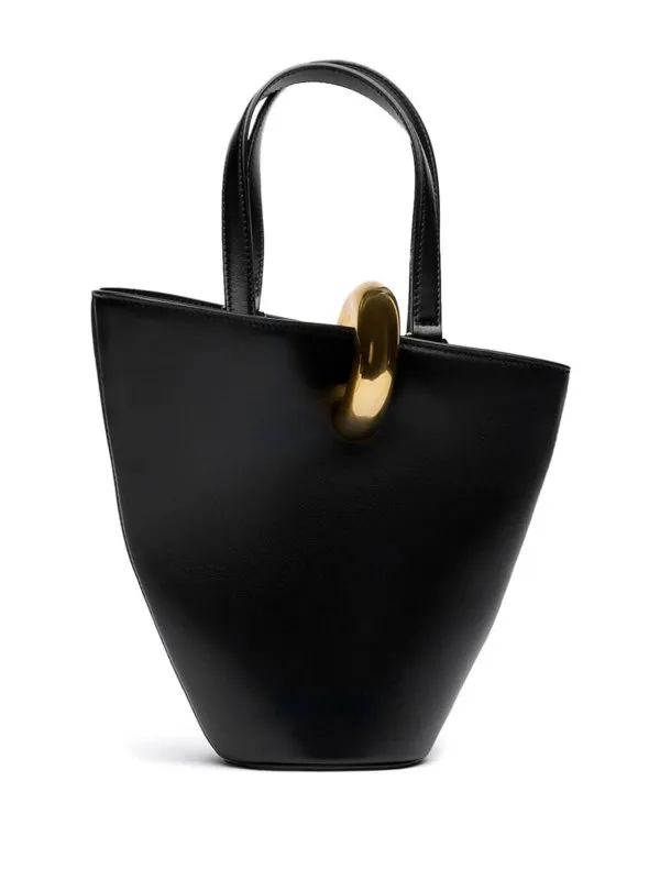 Jacquemus Leather  Le Petit Bambola Tote Bag