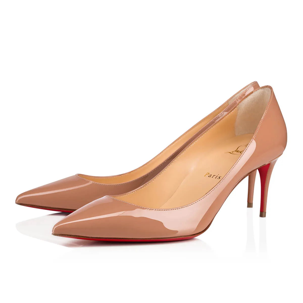 Kate 70 mm Pumps - Patent calf leather - Blush - Women