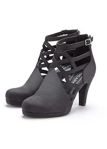 LASCANA Strappy Ankle Boots | Kaleidoscope