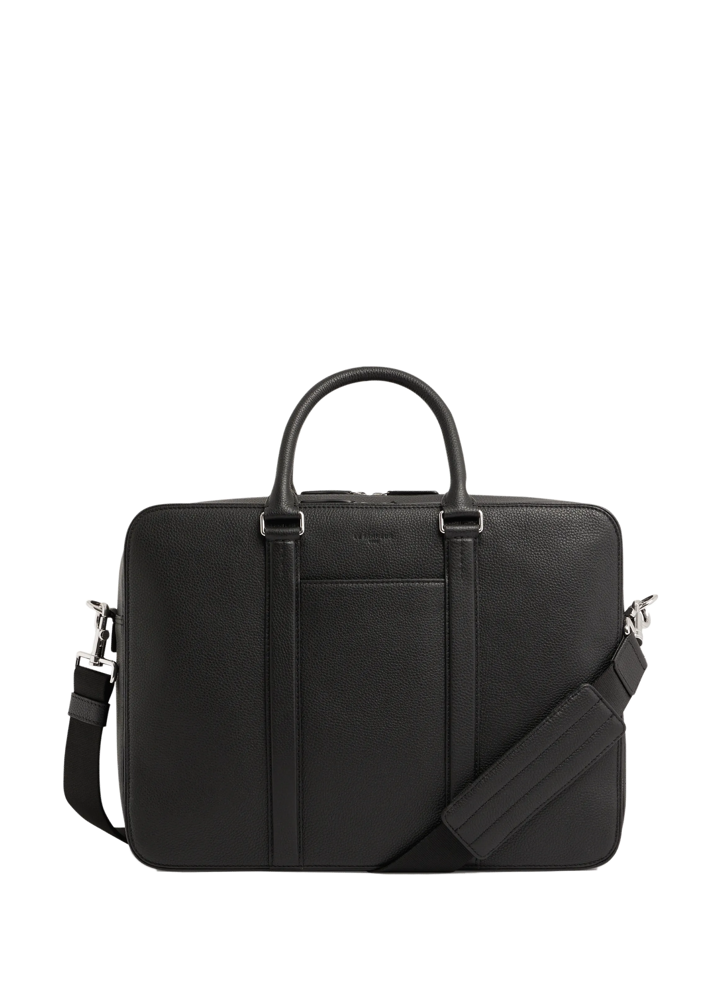 LE TANNEUR  Leather briefcase - Black