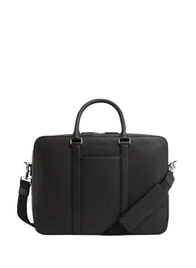 LE TANNEUR  Leather briefcase - Black