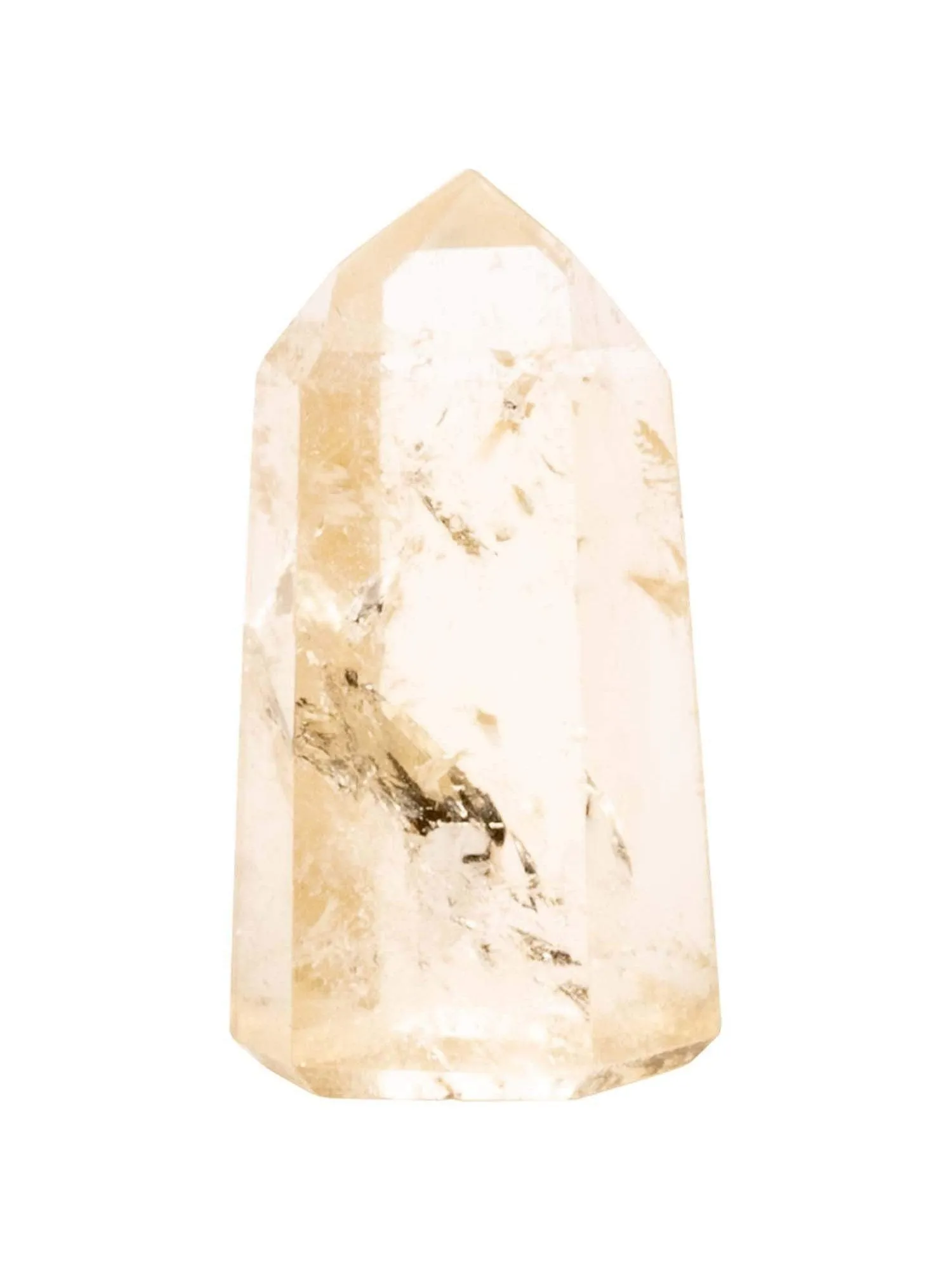 Light Citrine Points