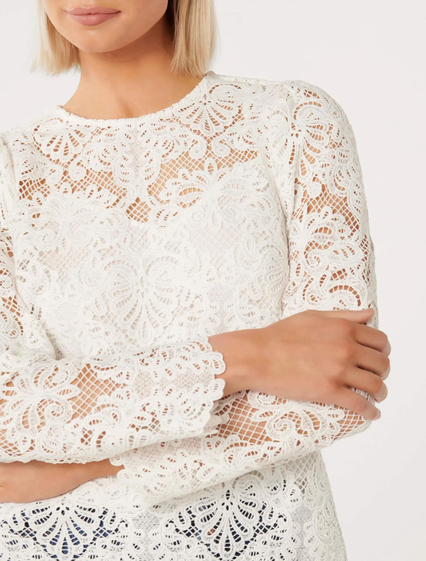 Lucille Lace Shell Top