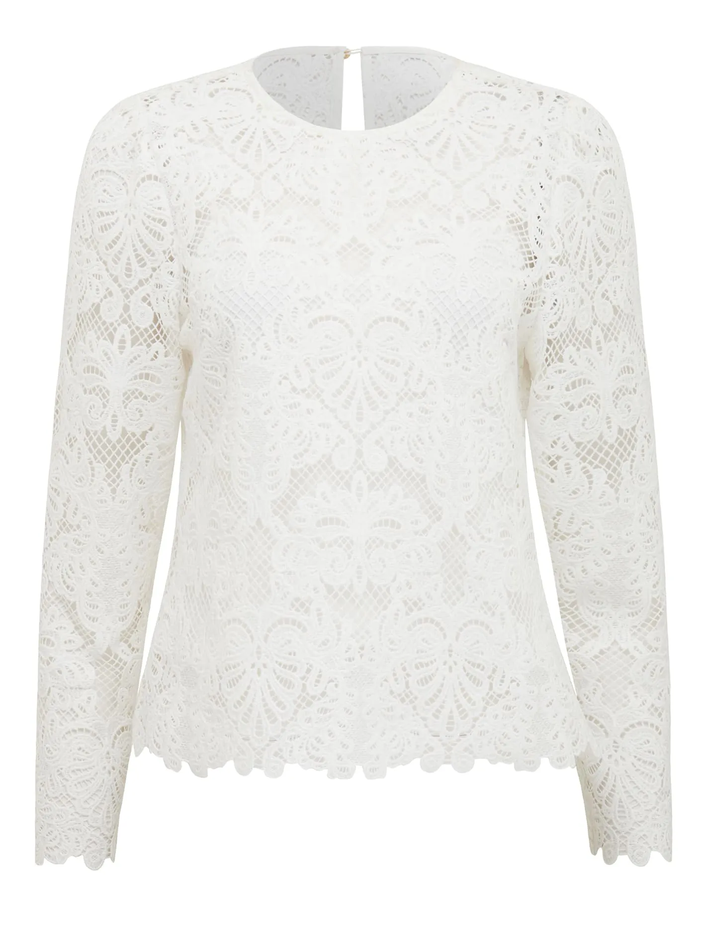 Lucille Lace Shell Top