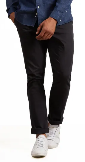 Lyle & Scott Skinny Fit Cotton Chinos Black