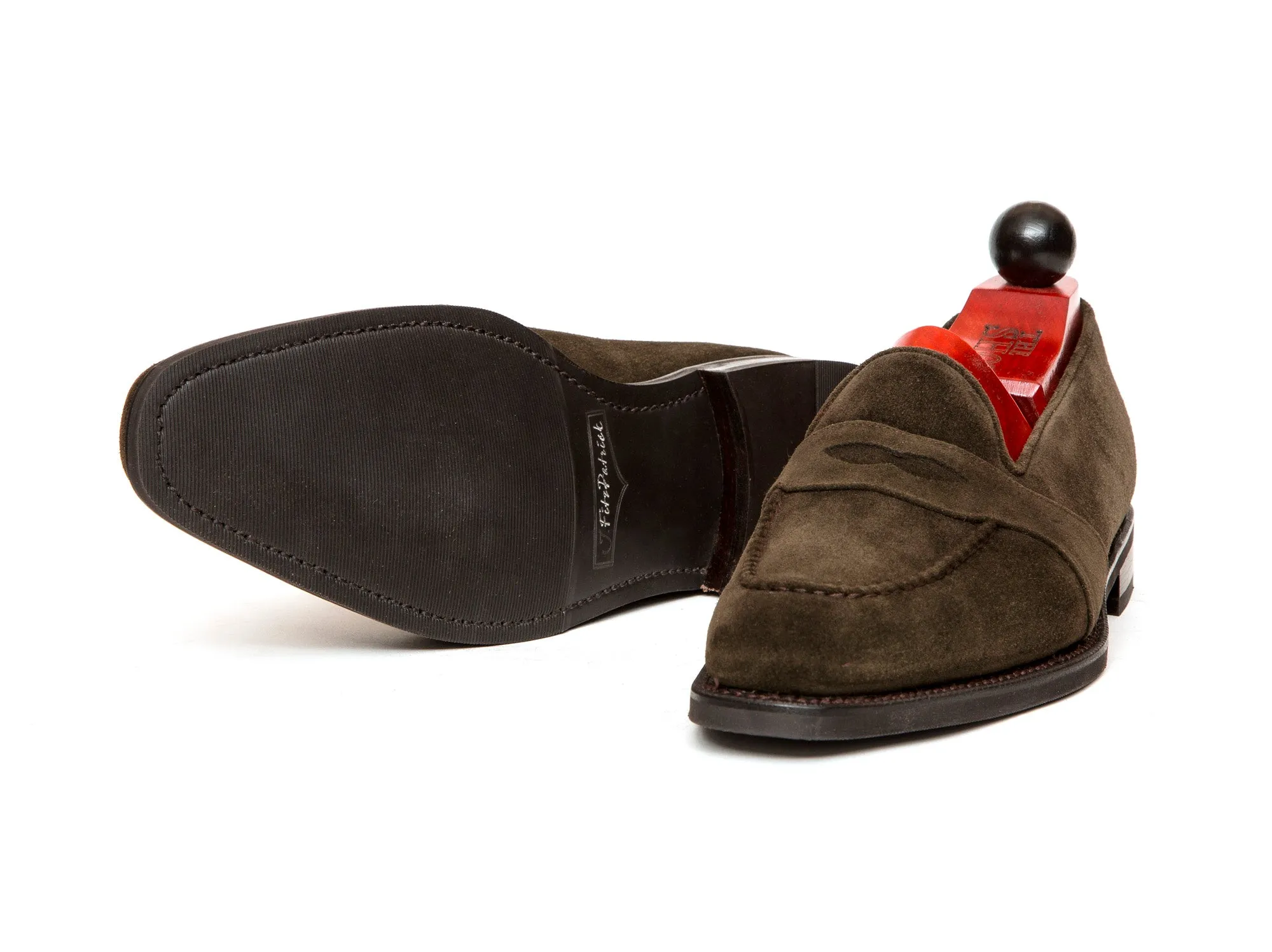 Madison - MTO - Moss Suede - LPB Last - City Rubber Sole