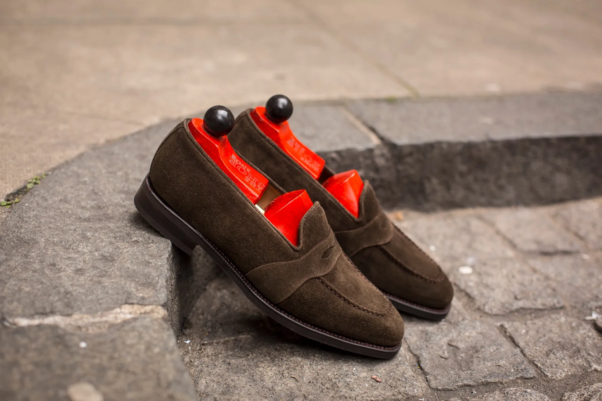 Madison - MTO - Moss Suede - LPB Last - City Rubber Sole