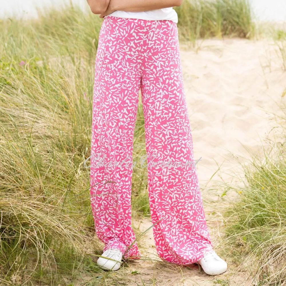 Marble Trouser - Style 6993-194 (Pink / White)