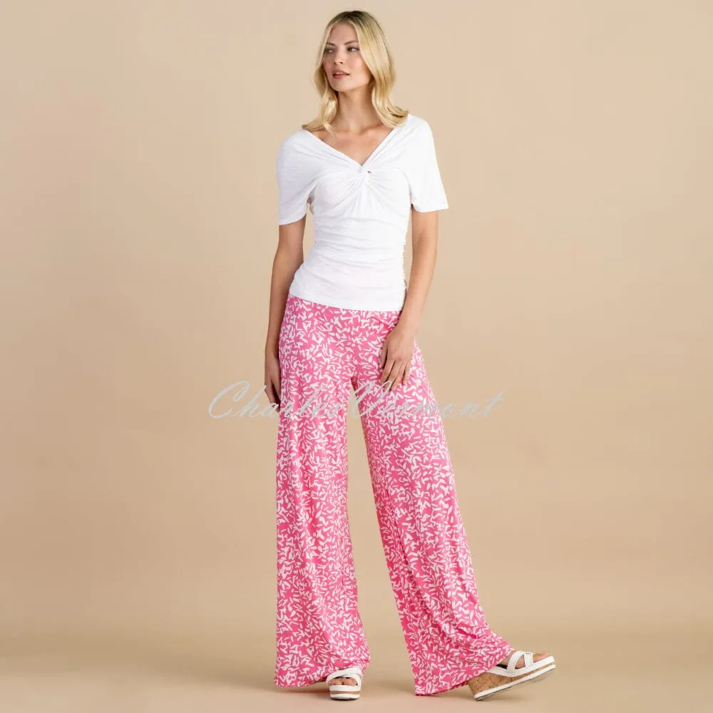 Marble Trouser - Style 6993-194 (Pink / White)