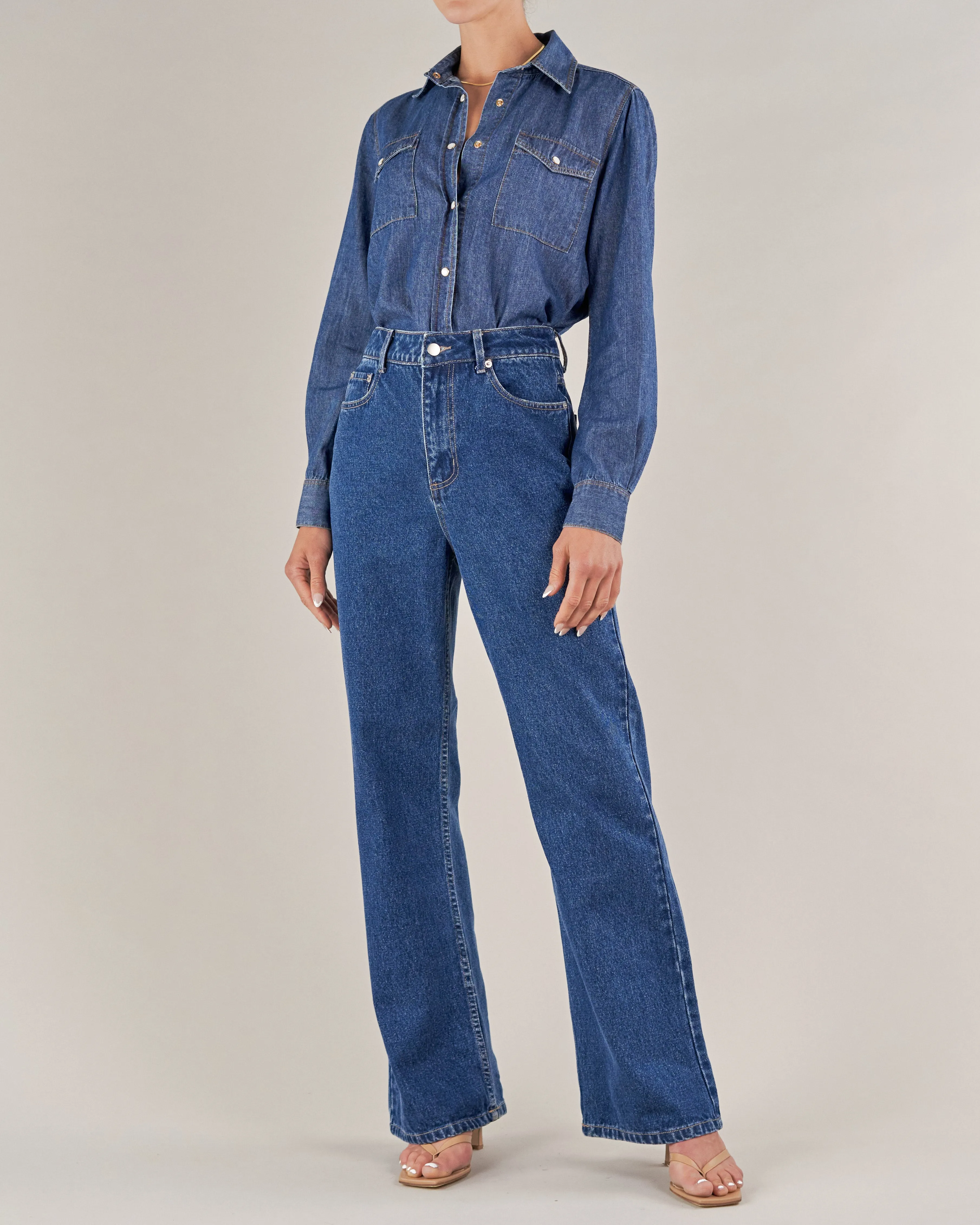 Marina Wide Leg Jean