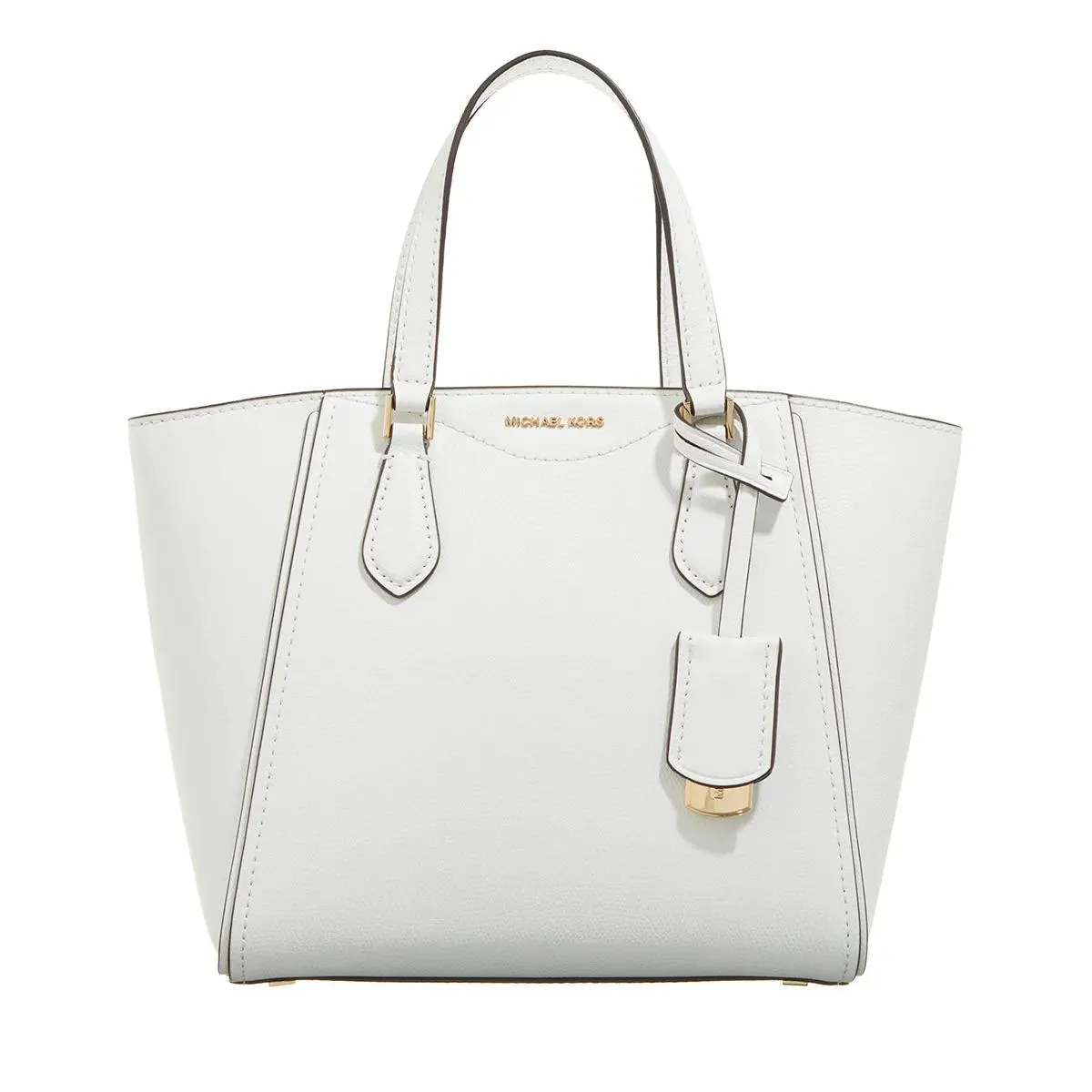 MICHAEL Michael Kors  Taryn Small Conv Tz Tote Crossbody Optic White