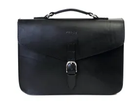 Mod 122 Briefcase Cuoio Black