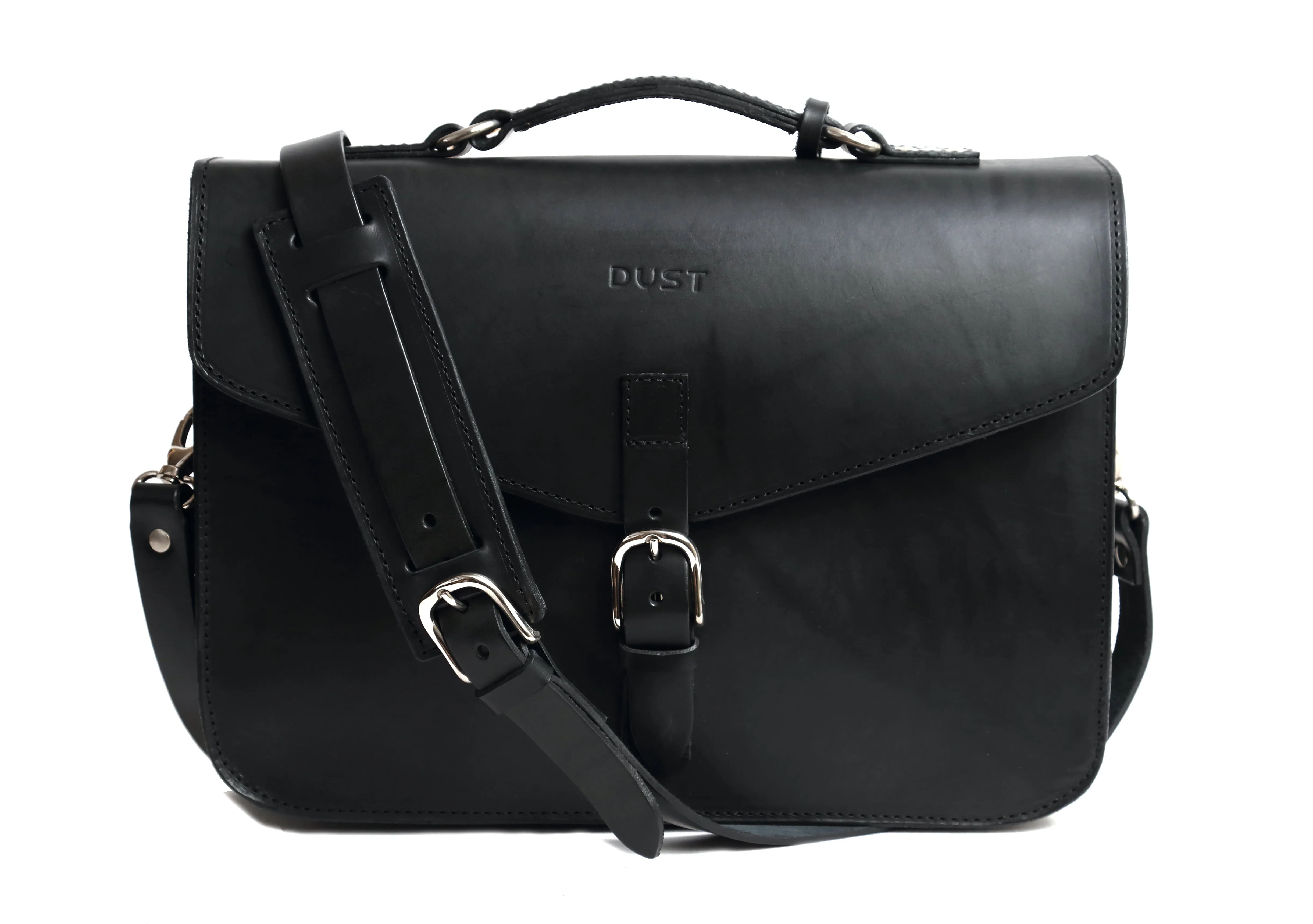 Mod 122 Briefcase Cuoio Black