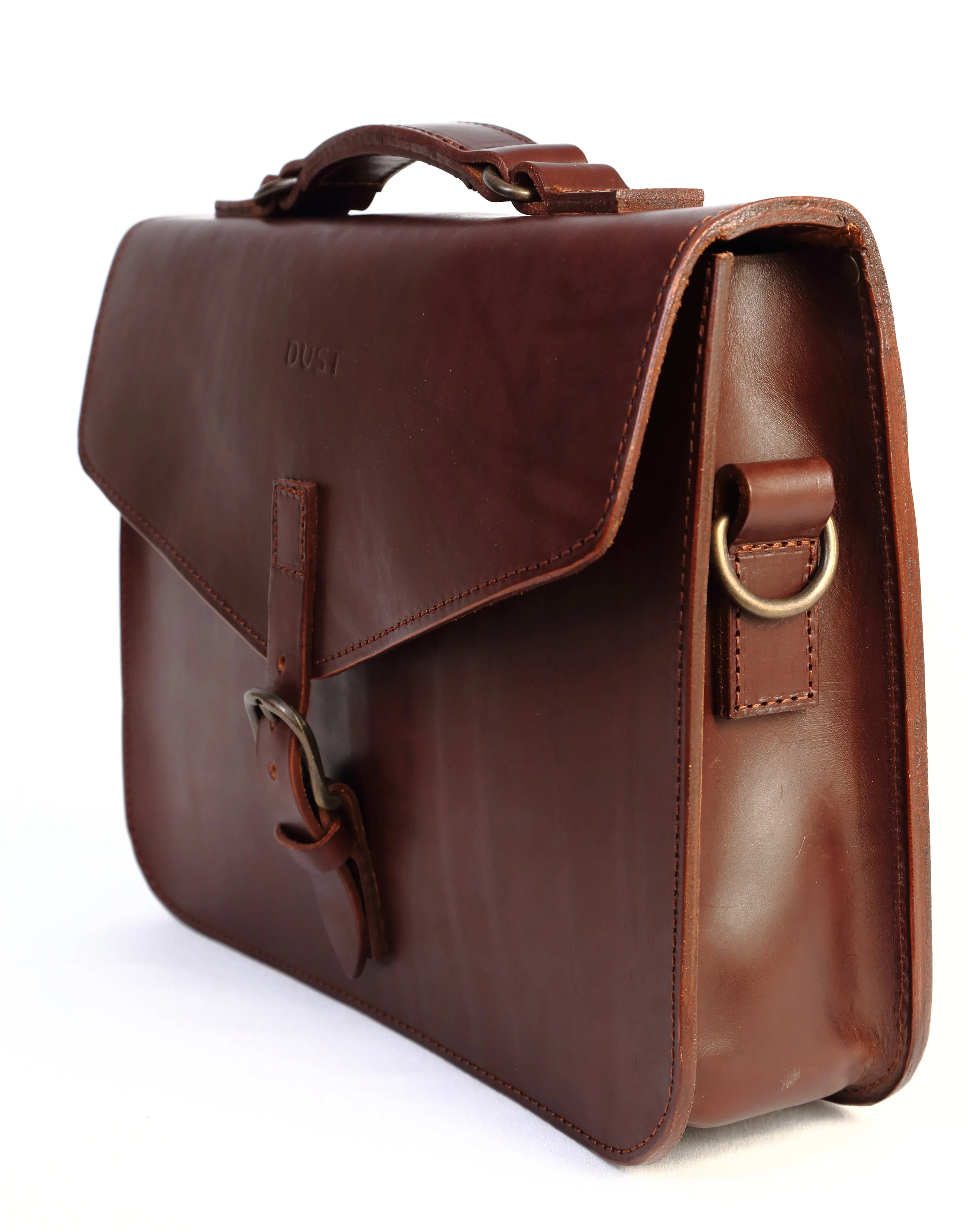 Mod 122 Briefcase Cuoio Havana