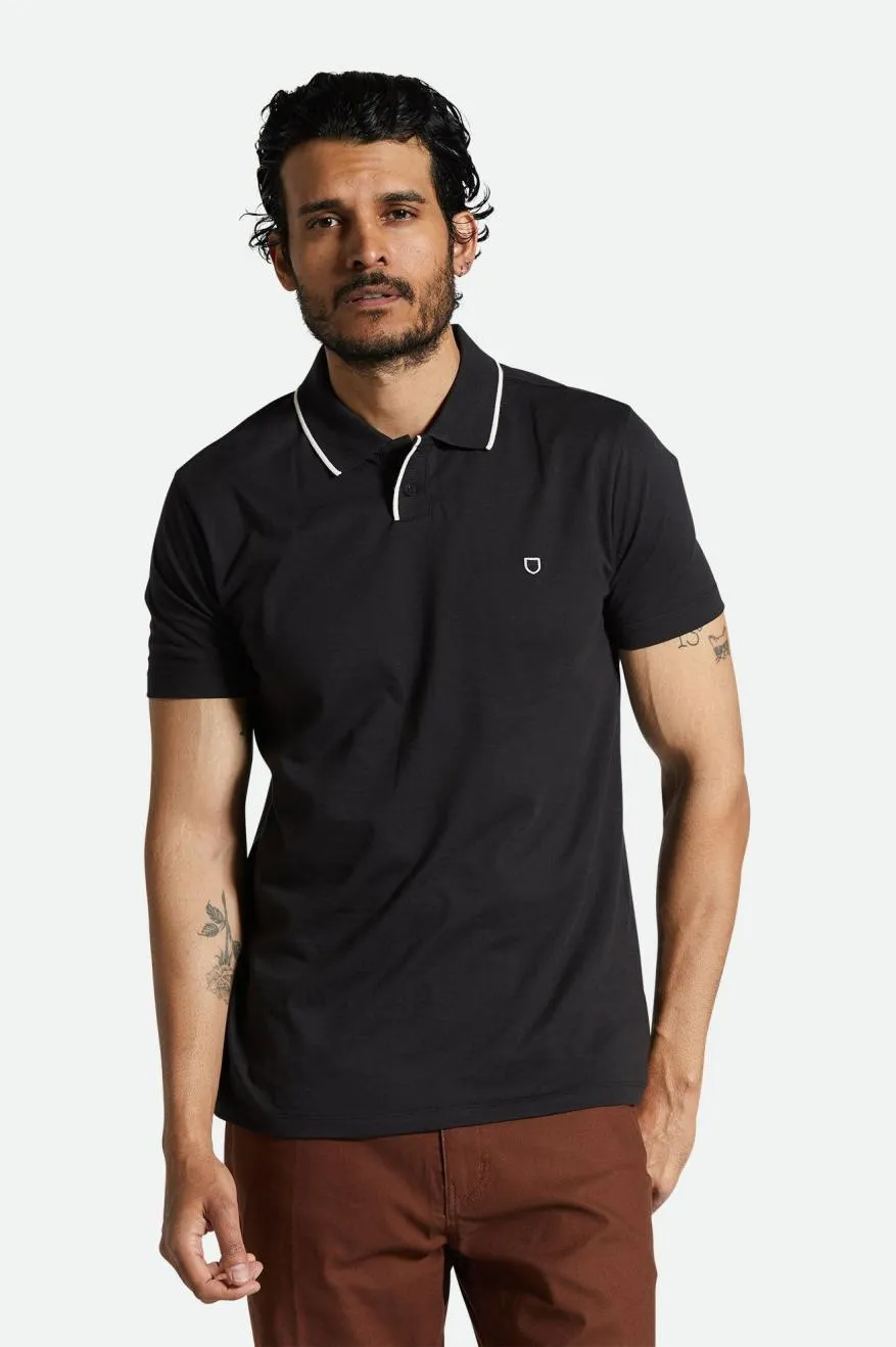 Mod Flex S/S Polo - Black