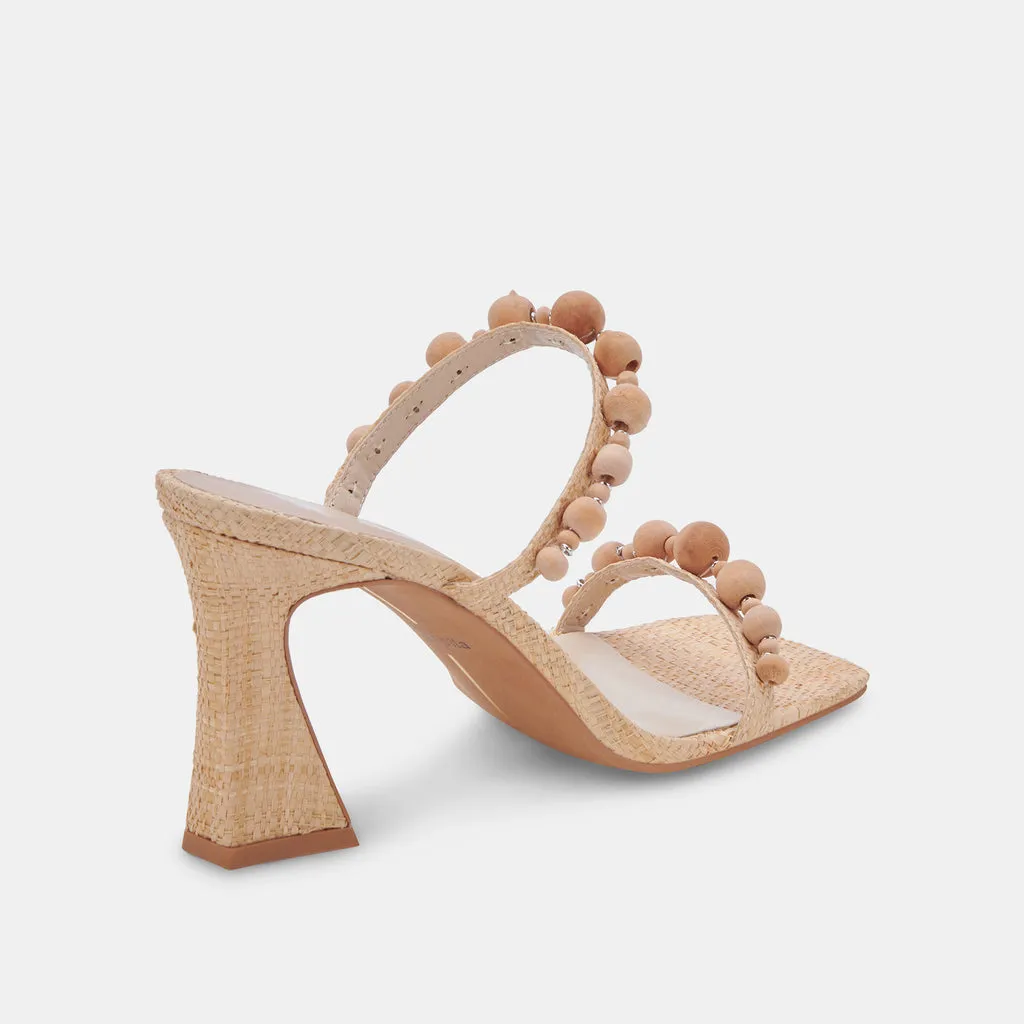 NAJA Heels Beachwood Raffia | Women's Beachwood Raffia Heels– Dolce Vita 6872586387522