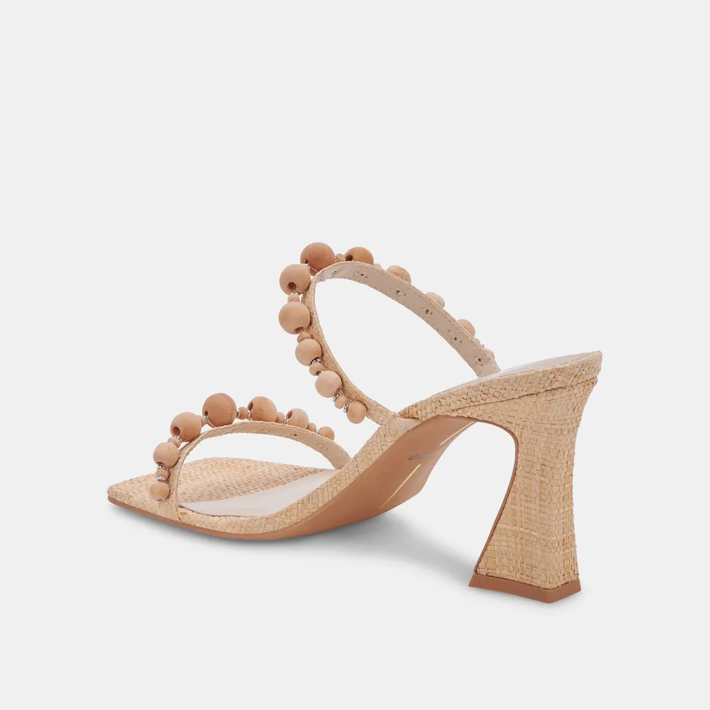 NAJA Heels Beachwood Raffia | Women's Beachwood Raffia Heels– Dolce Vita 6872586387522