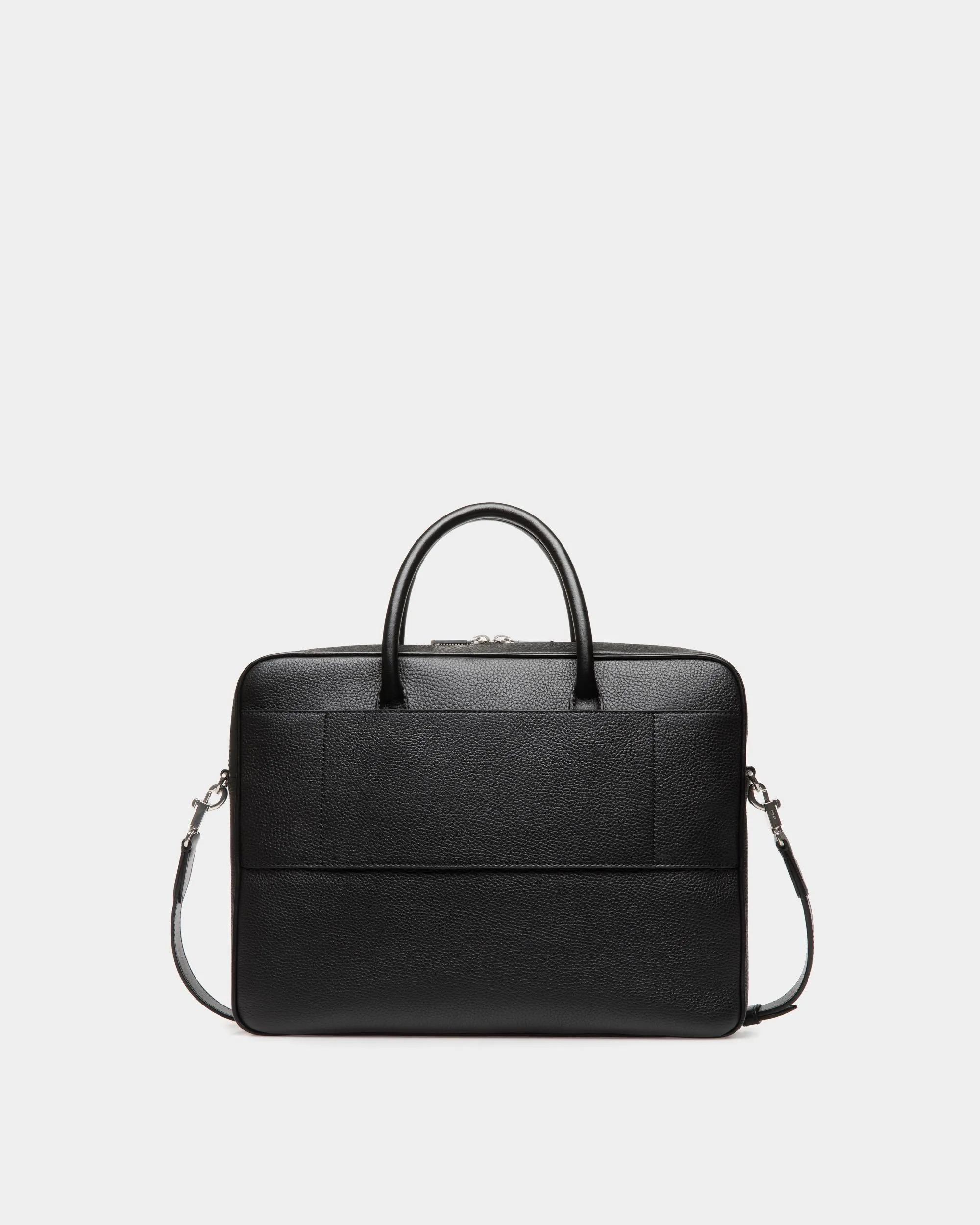 Oeden Briefcase In Black Leather