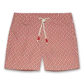 Orlebar Brown - Standard Cano Swim Short in Summer Red/Cloud